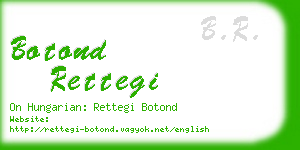 botond rettegi business card